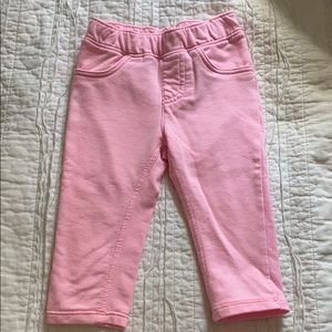 Jumping Beans Pink Pants 12M